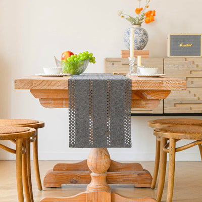 Chemin de Table Boho Macramé