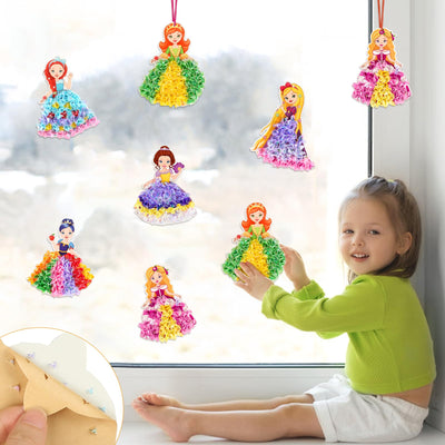 Prinzessin Bastelset Kinder Prinzessin Basteln Mädchen Prinzessin kreative Set Mädchen Prinzessin Kunst und Handwerk