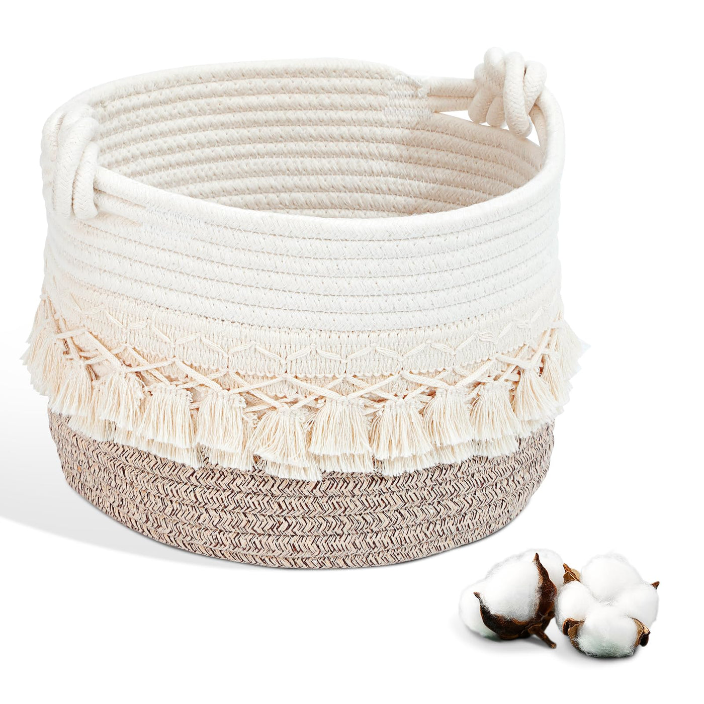 Storage Basket Cotton Basket Braided Children