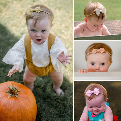 Serre-tête pour bébé Serre-tête en nylon pour bébé