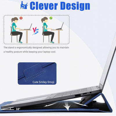 Housse pour ordinateur portable Housse pour ordinateur portable avec fonction de support