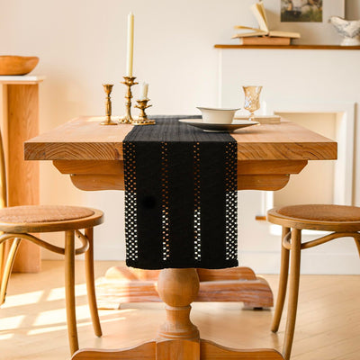 Chemin de Table Boho Macramé