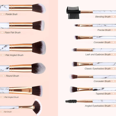 Make up Brushes 14 pieces