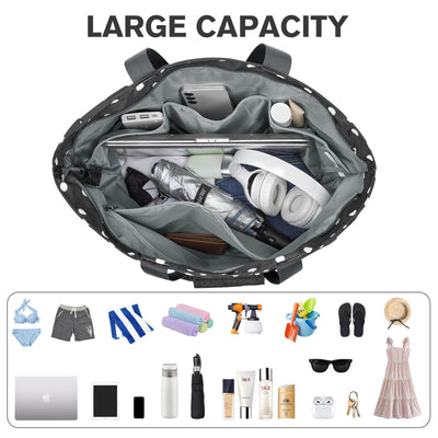 Sac de Plage Familial et Sac de Plage Pliable