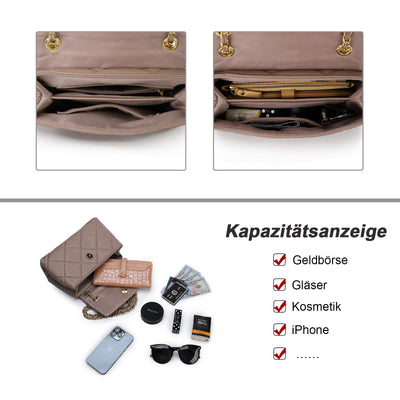 Umhängetasche Elegante Handytasche Gesteppte Handtasche