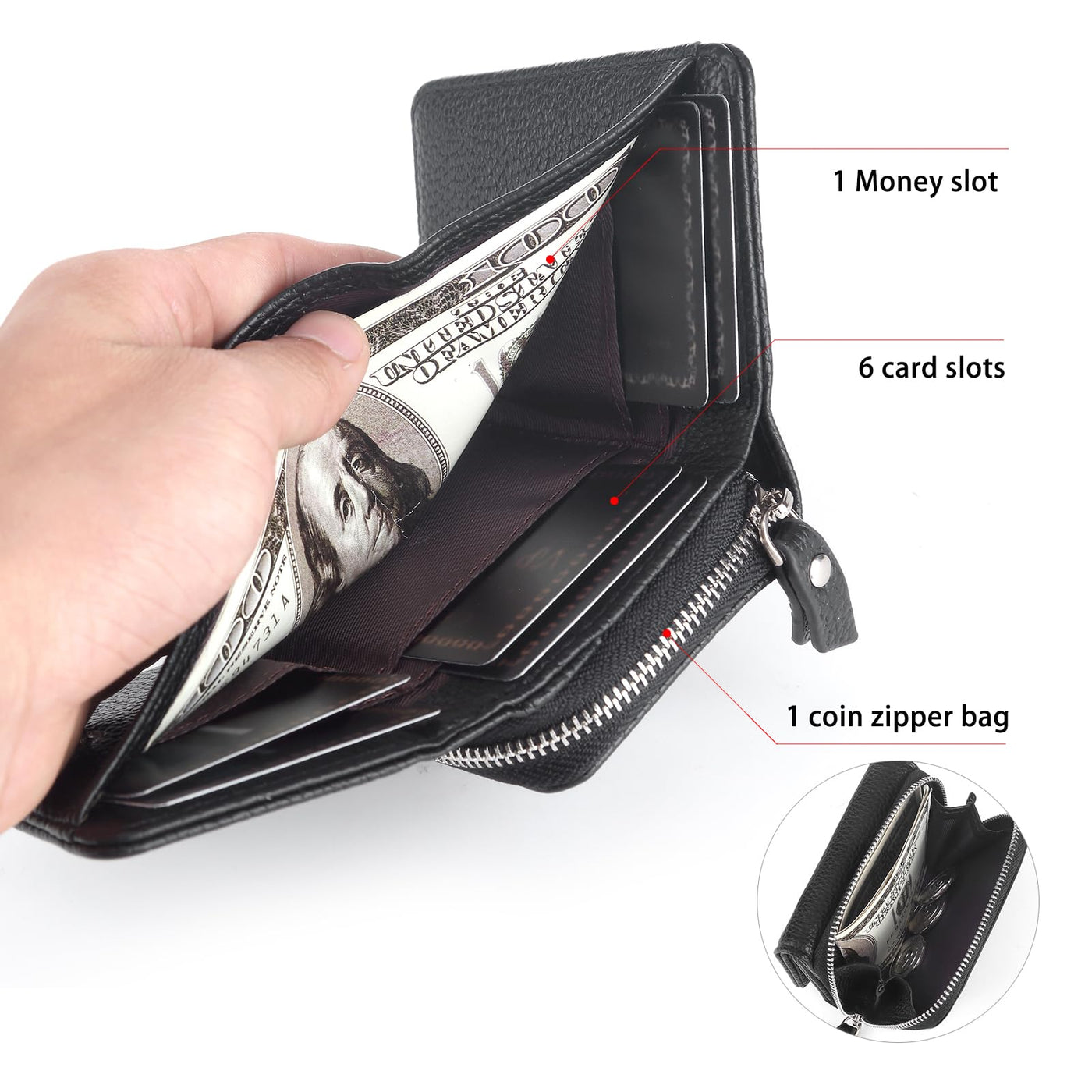 Leather Small Wallet