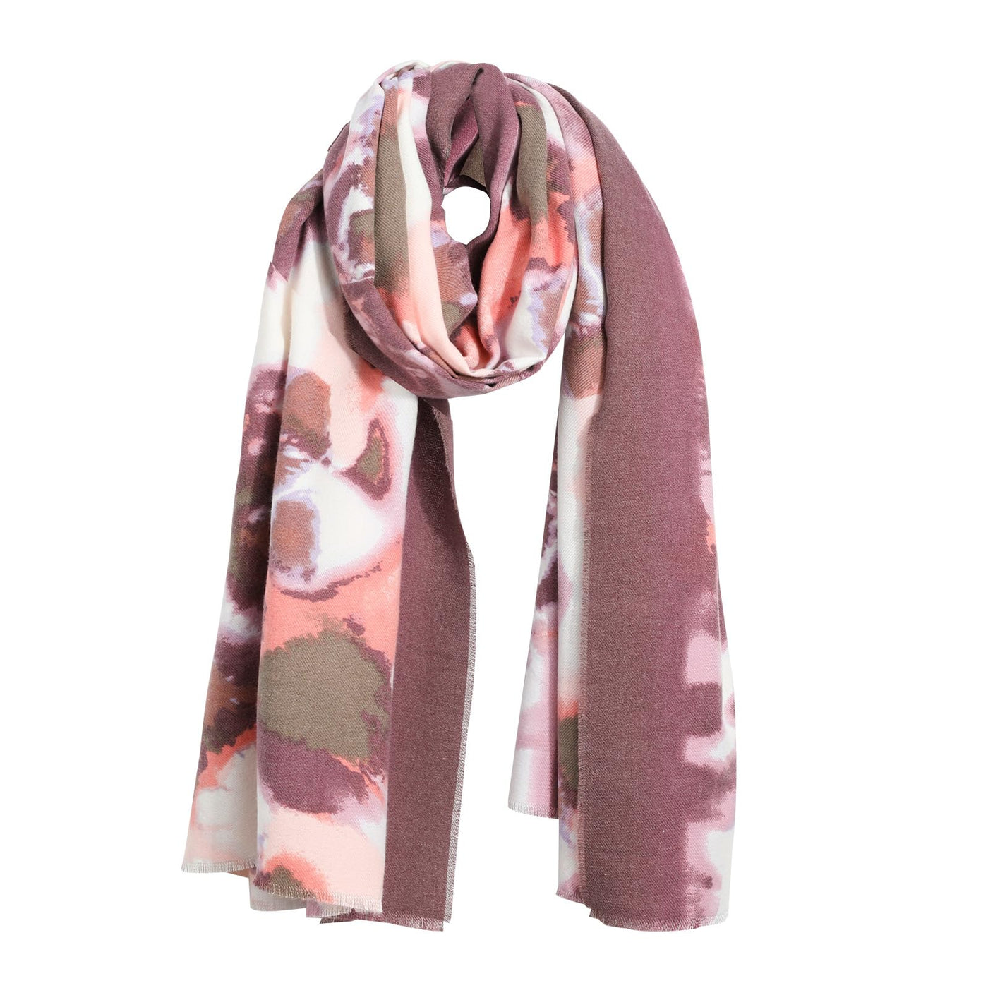 Scarves Soft Warm Stole Fall Winter Printed Long Scarf