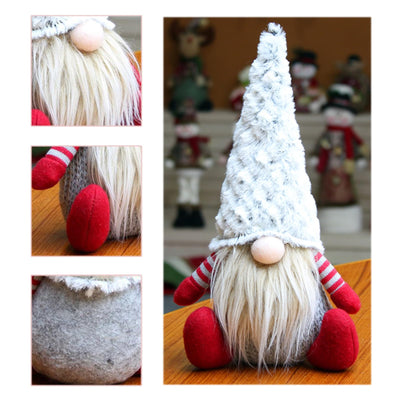 Gnome Christmas decoration, 2 pieces Handmade Christmas gnomes