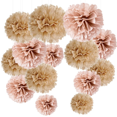 pompoms decoration,garden party decoration,tissue paper pompoms