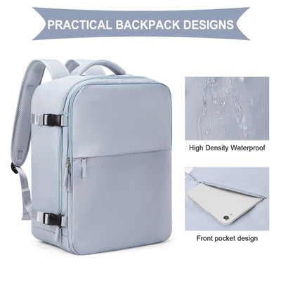 Sac à dos de voyage pour bagage à main d'avion sac à dos pour bagage à main d'avion ordinateur portable étanche