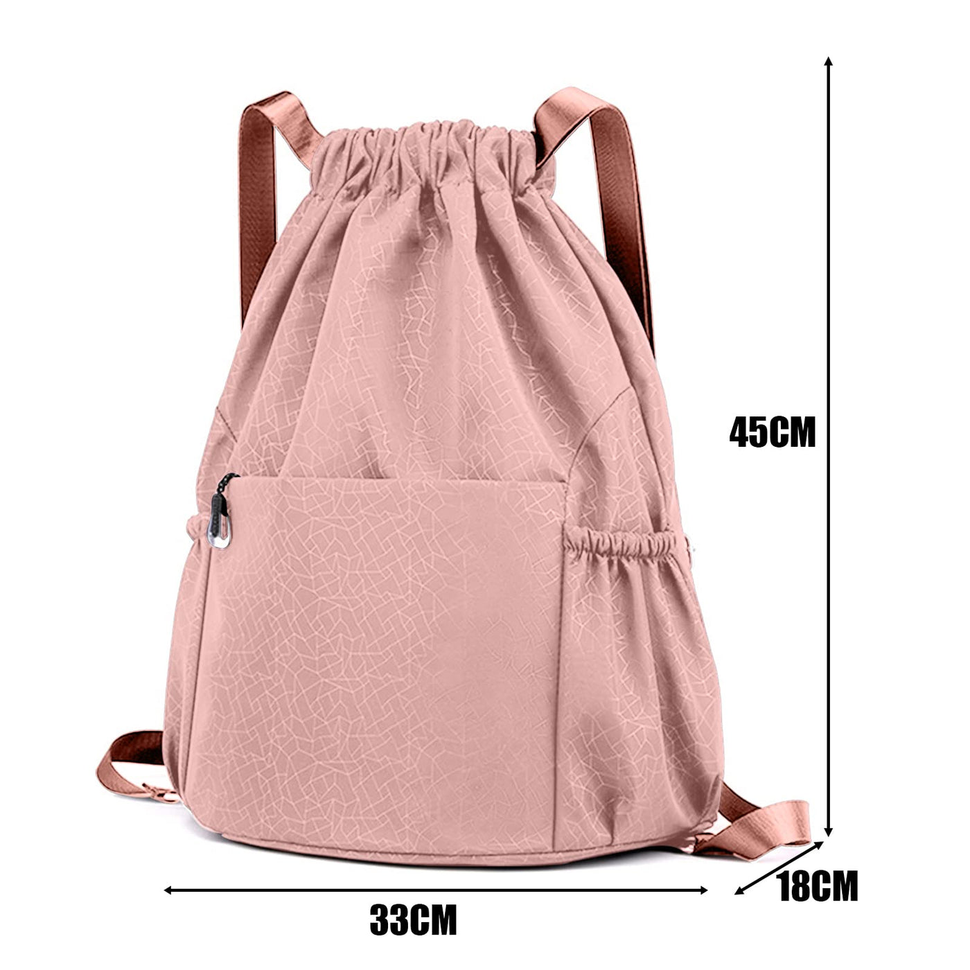 Sac de sport, sac étanche sac à dos unisexe sac de sport, sac de sport pour l'école, le voyage et l'extérieur