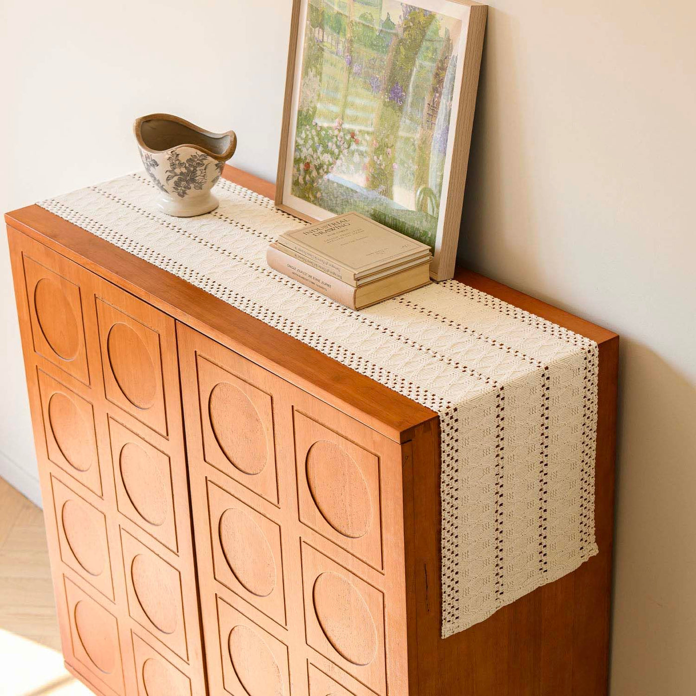 Chemin de Table Boho Macramé