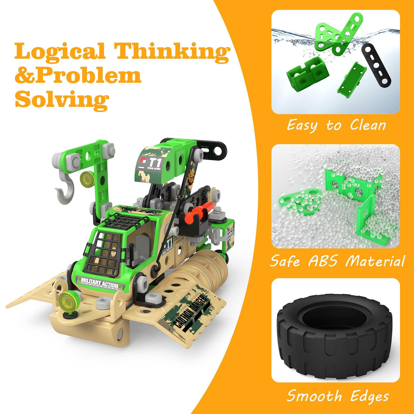 Ensemble-Cadeau Créatif de Blocs de Construction Créatifs