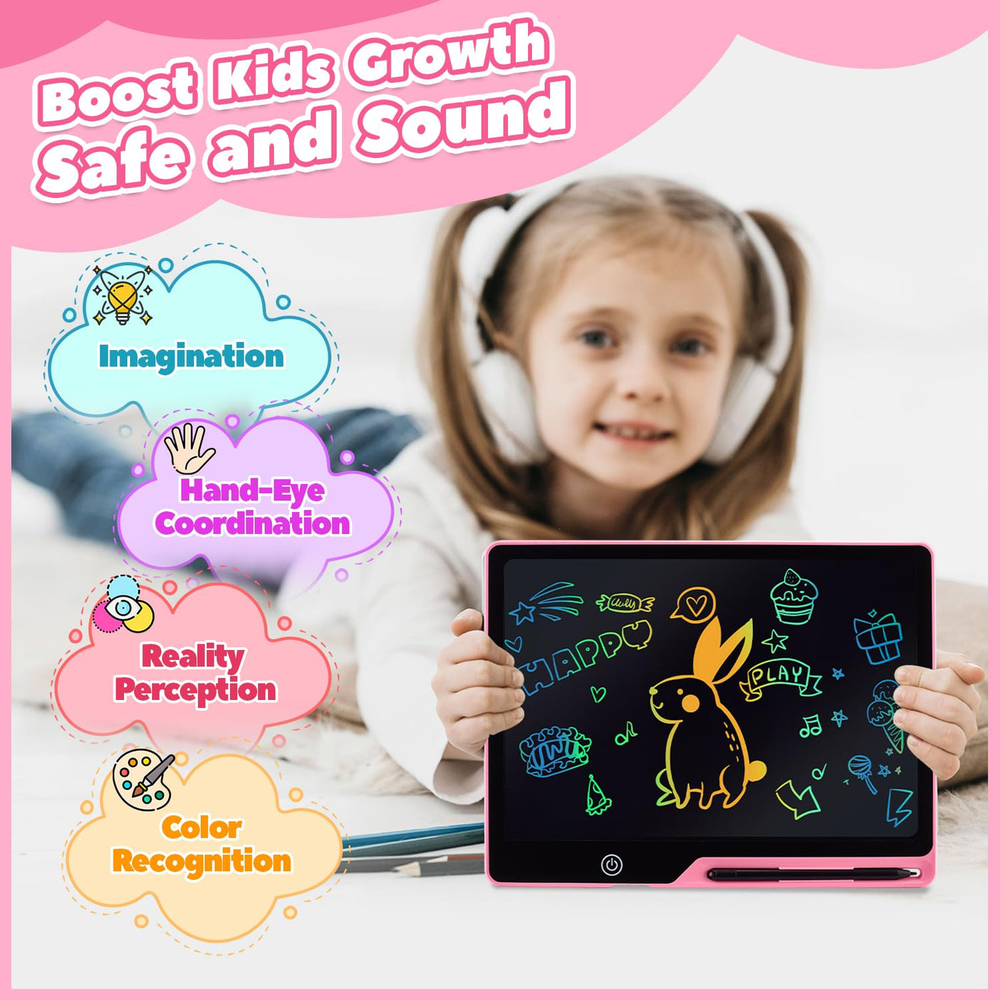 LCD Writing Board Children's Rechargeable Magic Board,Eco-friendly Educational Toy