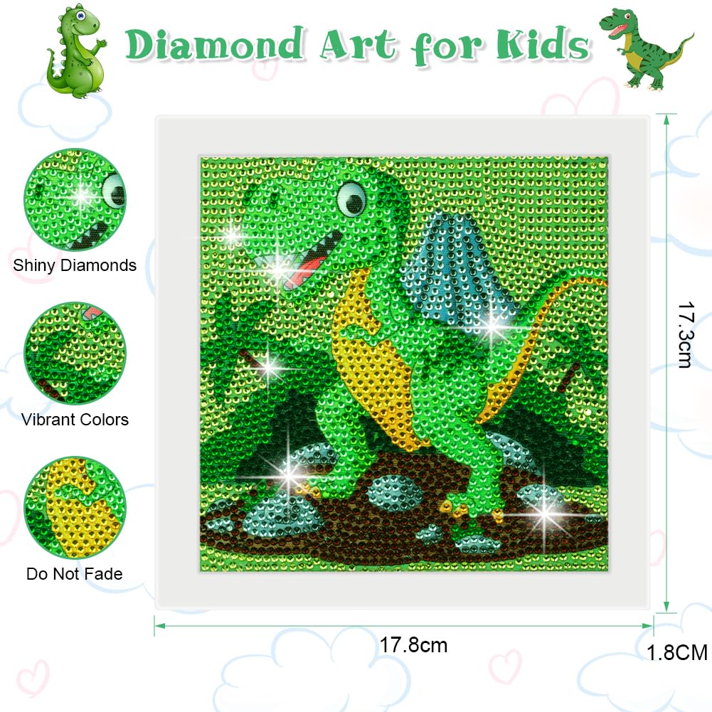 Diamond Painting Kids with Wooden Frame