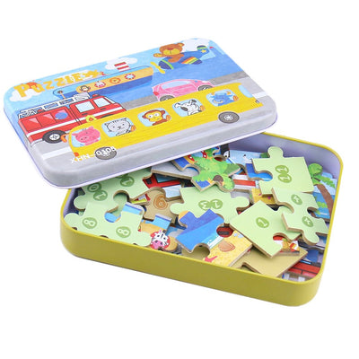 Puzzle pour enfants 64 pièces Puzzle pour enfants Quatre niveaux de difficulté