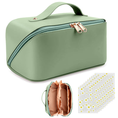 Cosmetic bag Travel bag Toiletry bag : PU leather Make Up