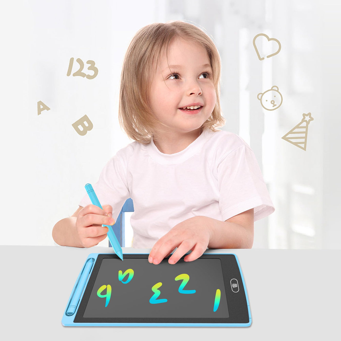 LCD-Schreibtafel Spielzeug für Kinder 2er-Pack Zeichentafel, LCD-Schreibtafel für Kinder, Spielzeug für Kinder