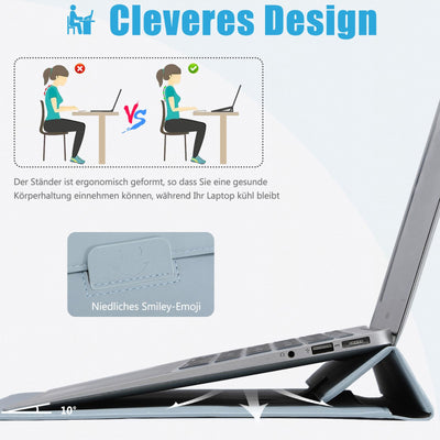 Laptoptasche Laptoptasche mit Standfunktion