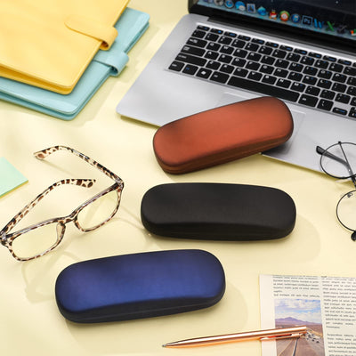 3 pieces glasses case, glasses hard case