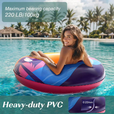 Anneau de piscine pour adultes, avec poignée