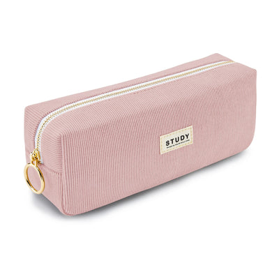 Pencil case Corduroy fabric pencil case School pencil case