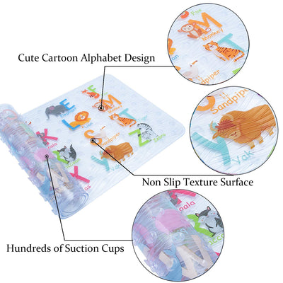 Tapis de douche antidérapant Protection anti-moisissure antidérapante