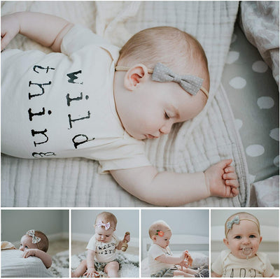 Serre-tête pour bébé Serre-tête en nylon pour bébé