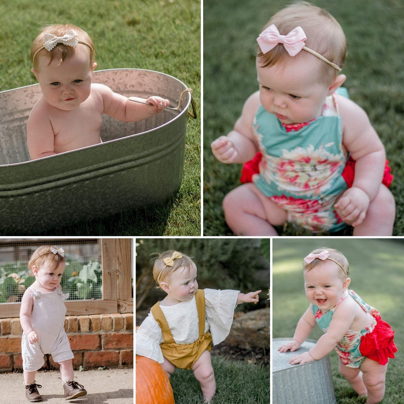 Baby headbands Baby nylon headband