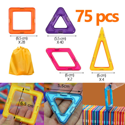 Jeu de blocs magnétiques Blocs magnétiques STEM