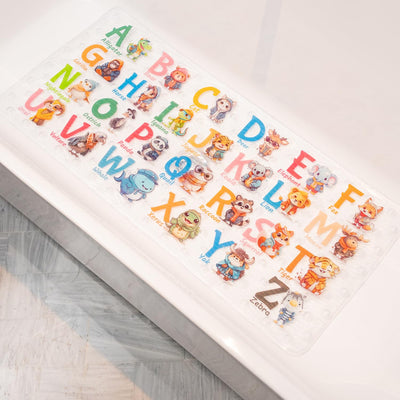 Bath mat: non-slip children's bath mat, baby-friendly, fun & safe bathing experience for toddlers in the bath & shower