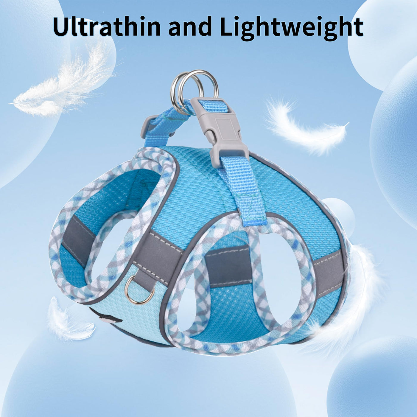 Vest for all weather, reflective pet tableware