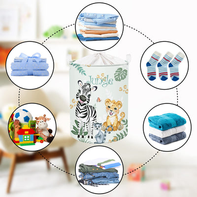 Baby laundry basket Clothes storage basket for children's room