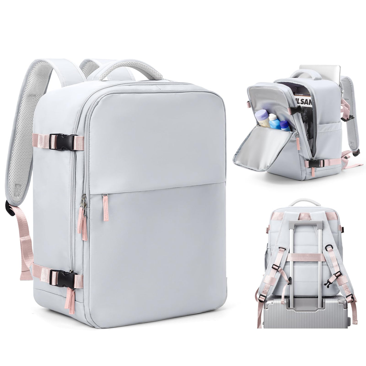 Sac à dos de voyage pour bagage à main d'avion sac à dos pour bagage à main d'avion ordinateur portable étanche