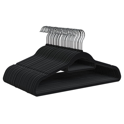 Velvet coat hanger Accessory holder