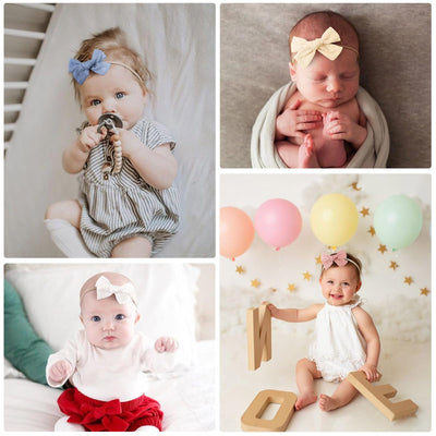 Baby-Stirnbänder Baby-Stirnband aus Nylon