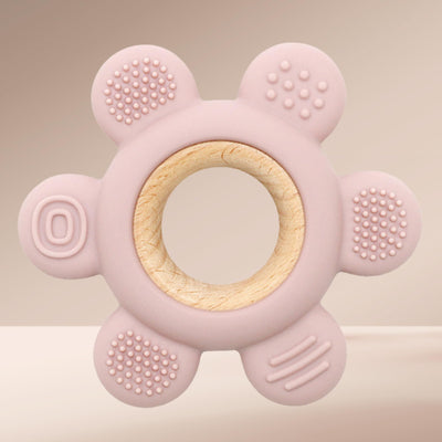 Teething ring flower - Teething toy - Teething - Nursing - Silicone accessories for babies