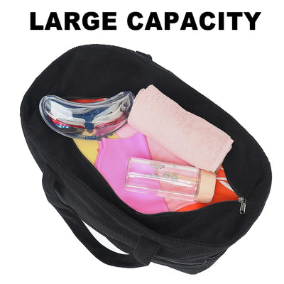 Grand sac de plage avec fermeture éclair