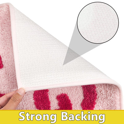 Tapis De Salle De Bain En Microfibre, Tapis De Douche De Baignoire