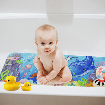 Children's bath mat, non-slip shower mat