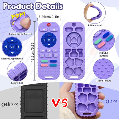 Jouet de dentition télécommande de dentition pour bébé
