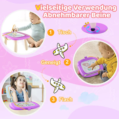 Magnetic drawing board, girls toy Magic Painting Board educational toy