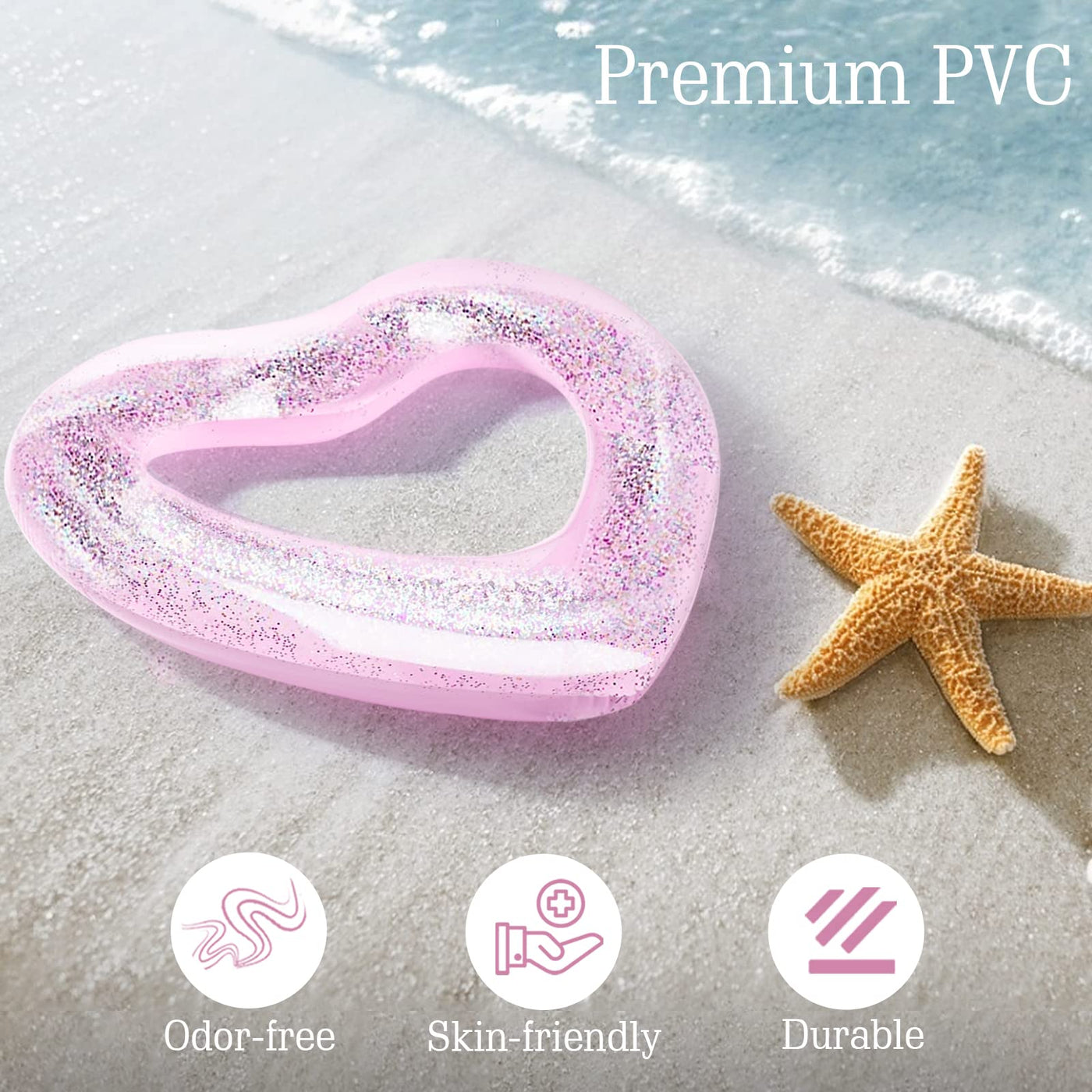 Anneau de Natation Gonflable Eau de Piscine