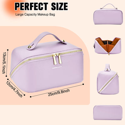 Cosmetic Bag Portable Travel Make-up Bag with Large Capacity Waterproof Organize