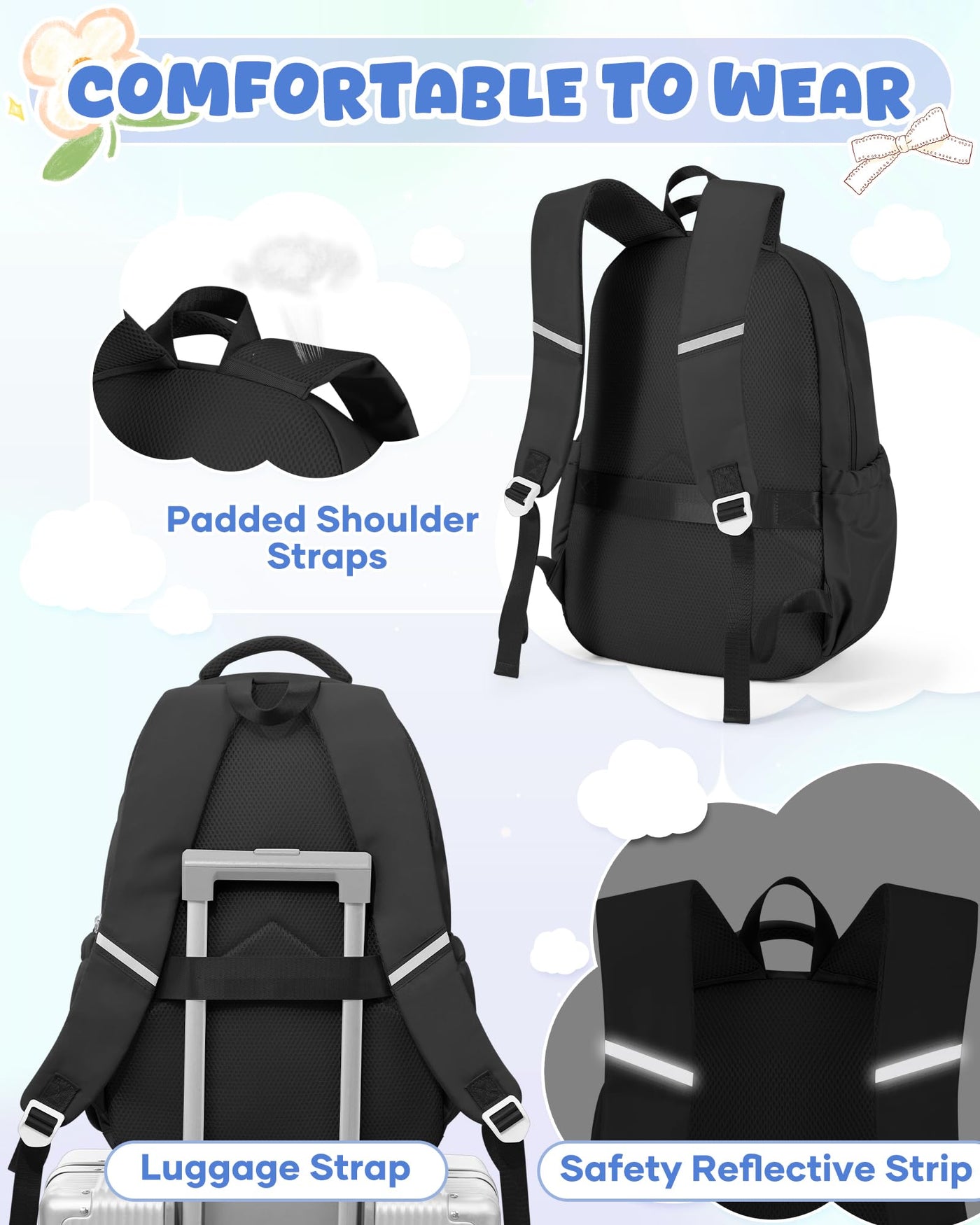 Lightweight School Backpack Teenager, Backpack Univcersity
