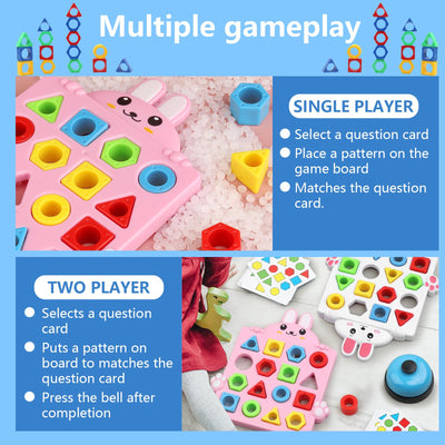 puzzle,shape matching game color sensory learning toys,shape learning toys,color matching toys