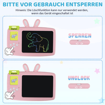 German learning educational toy for children, Talking flash cards LCD writing tablet 388 words, reading & writing