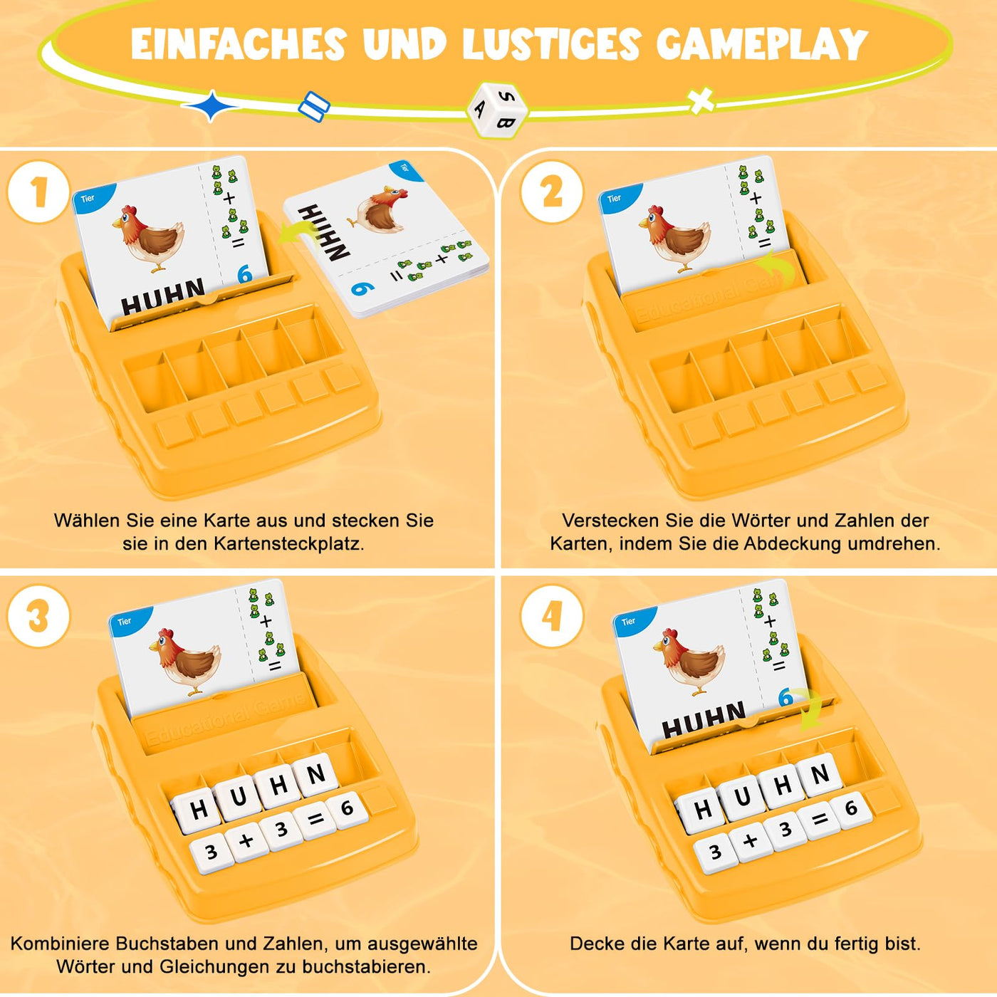 Jeux d'apprentissage des lettres cadeau inscription à l'école