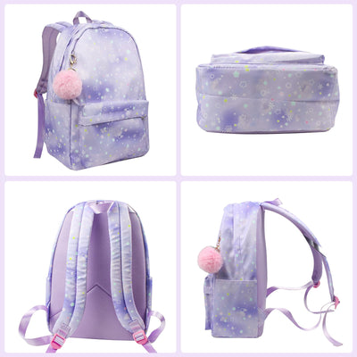 Sac à Dos Scolaire pour Enfants, jolis cartables avec Joli Pendentif