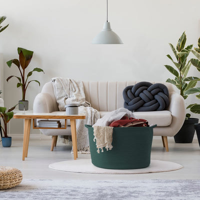 Aufbewahrungskorb für Wohnzimmer